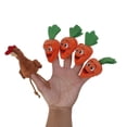 thumbnail image 3 of serony Ensemble de 10 Pcs Marionnettes à Doigt de Conte de Fées Marionnettes à Doigt de Conte de Fées Marionnettes à Doigt - Conte de Fées Soupe aux Carottes de Monsieur Lapin, 3 of 9