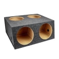 thumbnail image 1 of QPower Quad 4 Hole 12 Inch Sealed Divided Speaker Box Subwoofer Enclosure, 1 of 8