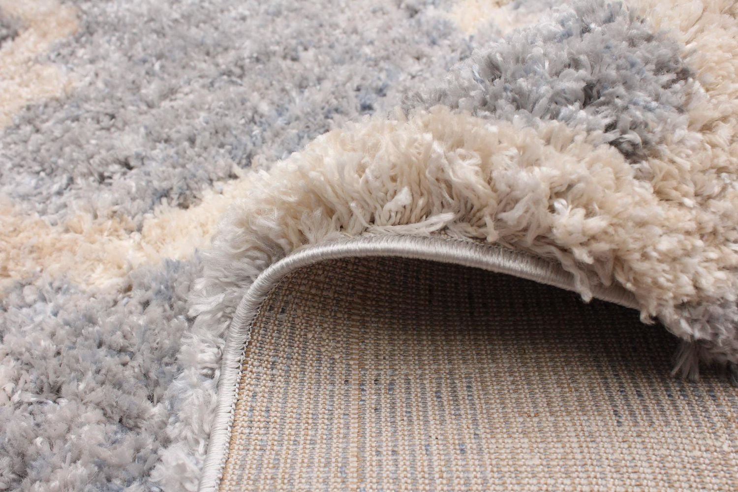 ECARPET Trellis Frise Moelleuse pour Chambre à Coucher