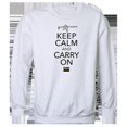 thumbnail image 1 of Rapid Dominance TS2-778-WHT-03 Carry on Graphic Crewneck Sweatshirt, White - Large, 1 of 1