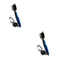 thumbnail image 1 of Redempat Stainless Steel Golf Club Brush Portable Solid Color Shoe Brushes Blue Lidless 2Set, 1 of 6