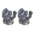 thumbnail image 3 of Ccdes Lifelike Plastic Plant, Artificial Reptile Plant 2PCS For Reptile Pet Nests For Fish Tanks, 3 of 8