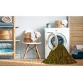 thumbnail image 2 of Ahgly Company Machine Washable Indoor Rectangle Transitional Night Red Area Rugs, 6' x 9', 2 of 7