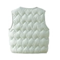 thumbnail image 4 of Manteau d'Hiver pour Bébé Gilet à Capuche Uni Mignon Automne Hiver Mode, 4 of 5