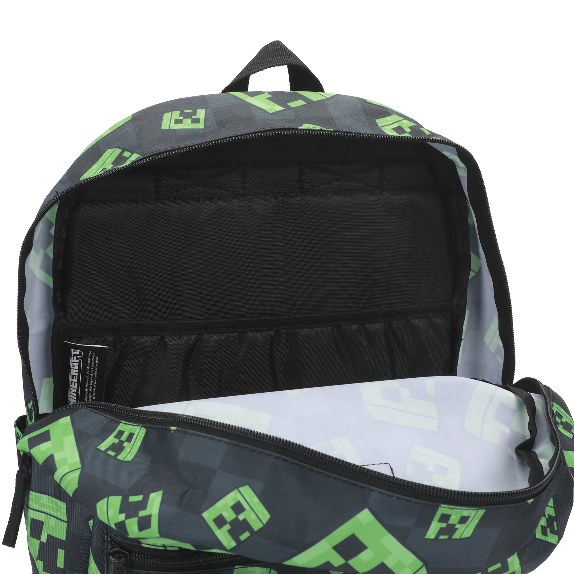Sac À Dos Minecraft 17" Prêt Pour L’Aventure Avec Imprimé De Personnages