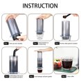 thumbnail image 4 of Coffee and Espresso Press Maker Portable Coffee Manual Machine with 50PCS Coffee Filter Paper for Outdoor Travel Camping Picnic, 4 of 7
