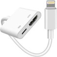 thumbnail image 1 of Saveplus Lightning to HDMI Digital AV Adapter for iPhone，1080P Digital Sync Screen Converter Charging Port for iPhone/iPad 1080P HDMI Converter for HD TV/Projector/Monitor,Support All iOS, 1 of 7