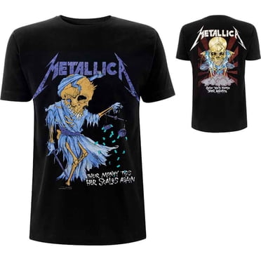 Metallica Unisex T-Shirt Doris (Back Print)
