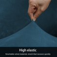 thumbnail image 4 of GROWTH TANK Universal Stool Cover Replacements Cover Dustproof Cover Seat Cushion Covers, Dark Blue, 4 of 5
