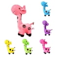 thumbnail image 4 of Stuffed Toy Skin-friendly Soild Color Cartoon Animal Giraffe Shape Stuffed Animal Plush Toy for Kid, 4 of 10