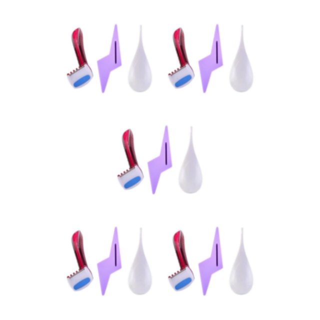 Maytalsory Rasoir Outil de Modelage pour et Poils de la Peau Pubienne Éclair 5Ensemble