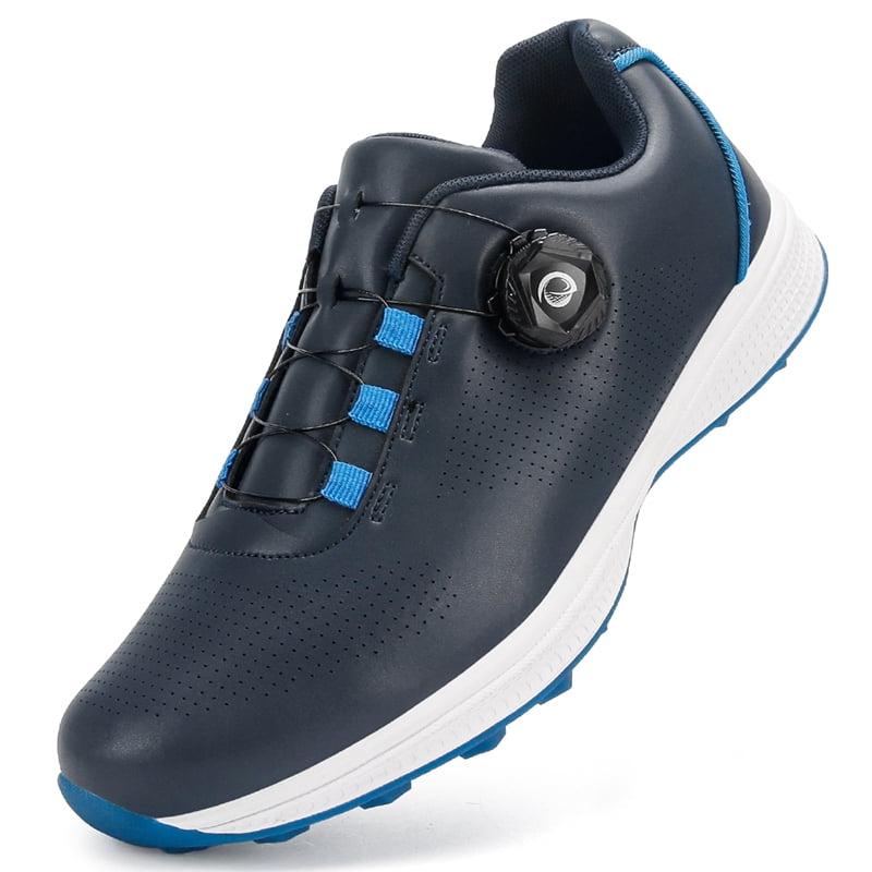 Golf shoes for men and women with waterproof rotating buttons