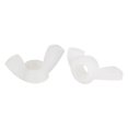 thumbnail image 1 of Unique Bargains M6 Wing Nuts Butterfly Nut Nylon White 15 Pack, 1 of 5