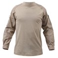 thumbnail image 2 of Rothco Military FR NYCO Combat Shirt - Desert Sand, Medium, 2 of 3