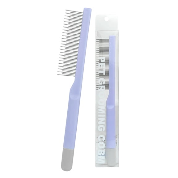 TIELUTT Ce Peigne Équipé de Dents Fines et de Dents Larges Est Spécialement Conçu pour le Toilettage des Chats et du Chien Fournitures pour Chiens Liste de Vérification Porte-Vélo Accessoires pour Chien pour Toilettage de Chien Film Protecteur Porte