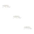 thumbnail image 2 of Transemion Résine Animal Forme Sculpture Brillant Décoratif Décoration Ornement Blanc 3Set, 2 of 6
