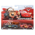 thumbnail image 5 of Pack 2 Disney et Pixar Cars, ensemble de 2 véhicules jouets moulés à l’échelle 1:55, Mater et Cactus Lightning McQueen, 5 of 5