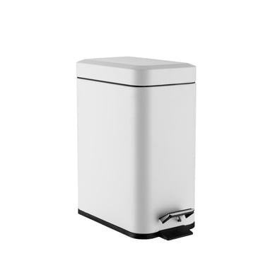 Mainstays Steel Step Bin 5L