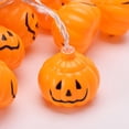 thumbnail image 1 of Agiferg Halloween Witches Hat Pumpkin String Lights, 20 LED Battery Operated Decorative Lights, Waterproof Twinkle Lights for Halloween Thanksgiving Decoration (Orange), 1 of 2