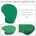 thumbnail image 2 of stanreset Mouse Mat Wrist Support Mice Pad Non-Slip Silica Gel Rest Mat Laptop Computer Accessories, Green, 2 of 9