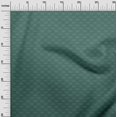 thumbnail image 3 of oneOone Tissu Coton Vert Sarcelle Rétro pour Canapé Robe Tissu Imprimé au Mètre 42 Pouces de Large, 3 of 5