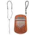 thumbnail image 4 of Instrument Kalimba Durable pour le Bout des Doigts Kalimba Mini 8 Tons Piano à Doigt Portable, 4 of 8