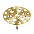 thumbnail image 4 of DOLITY Grille Vapeur pour Oeufs Accessoires de Cuiseur Grille Portable Polyvalente Plateau de Cuisson à la Vapeur Or 21cm, 4 of 9
