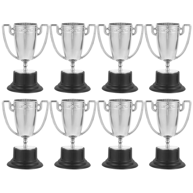 MIANGASTORE 8 Pcs Trophées de Jeu de Course pour Enfants Mini Trophée Modèle Trophée Ornement Trophée Décors