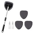 thumbnail image 1 of Visland Windshield Cleaning Tool Car Cleaning Brush Retractable Windshield Cleaning Wand Auto Window Cleaner Microfiber Cloth Car Wash Brush, 1 of 8
