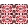 thumbnail image 1 of Ahgly Company Machine Washable Indoor Rectangle Transitional Deep Rose Pink Area Rugs, 3' x 5', 1 of 7