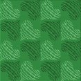 thumbnail image 1 of Ahgly Company Machine Washable Indoor Square Transitional Green Area Rugs, 5' Square, 1 of 7