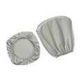 thumbnail image 3 of Baohd Split Office Chair Cover Dustproof Waterproof Rotating Chair Protector Gray Seat+Backrest, 3 of 9