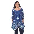 thumbnail image 1 of White Mark Tunique pour Femmes à Manches 3/4 en Jersey, 1 of 5