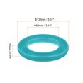 thumbnail image 2 of Unique Bargains Silicone Bobbins Ring Holder Metal or Plastic Sewing Machine Thread Spool Organizers, Light Blue 2 Pack, 2 of 6