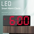 thumbnail image 3 of Digital Alarm Clock, Power Saving Mode & USB Power Supply, Large LED Display for Bedroom, Adjustable Brightness, Alarm and Snooze, Anti-Reflective Surface for Clear Visibility, 3 of 6