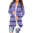 thumbnail image 1 of Cardigan pour Femme Manches Longues Ouvert devant Cardigan Léger Casual Fall Jacket Clothes, 1 of 6