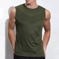 thumbnail image 3 of Cameland Tank Tops Men Workout Shirts for Men Men's Summer Solid Color Vest Sleeveless T Shirt Vest Top Athletic Shirts & Tops Mens Compression Tank Top, 3 of 5