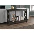 thumbnail image 1 of Safdie & Co. Console Table 47.25L Dark Grey 1 Shelf, 1 of 4