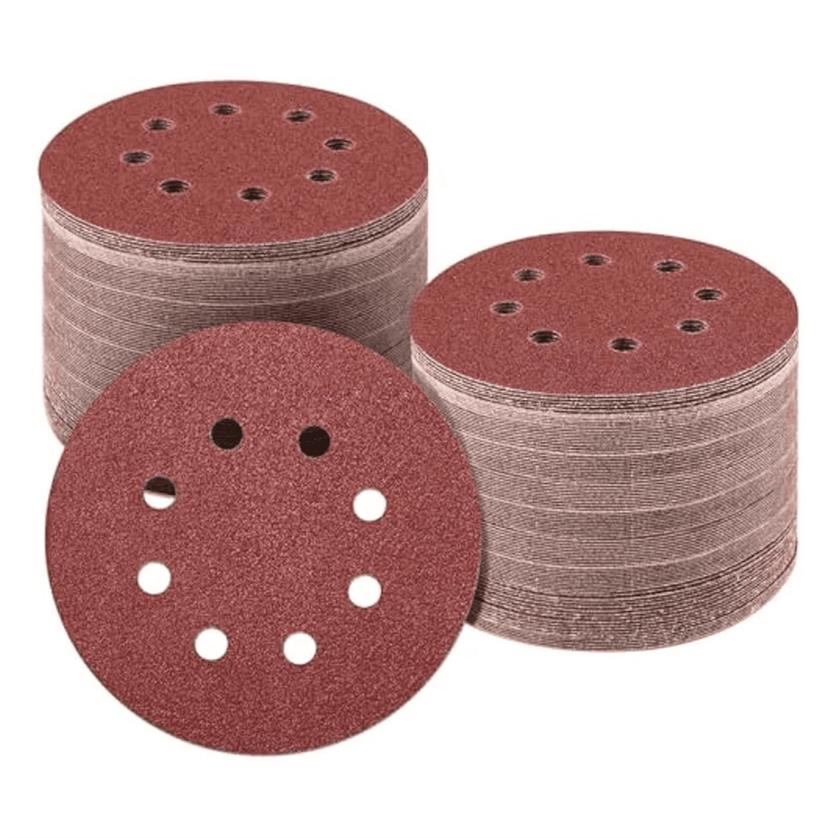 Lot De 50 Disques Abranet 8 Pouces – Crochet & Boucle, Grain 150, Oxyde D'aluminium