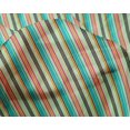thumbnail image 3 of oneOone Silk Tabby Fabric Multicolor Stripe Fabric Prints By Yard 42 Inch Wide, 3 of 3