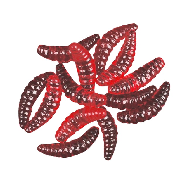Simulation Bread Worm Soft Bait Maggot Worm Fake Bait Road Fishing Bait