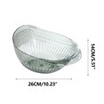 thumbnail image 3 of Transparent Storage Basket Washing Fruit And Vegetable Basket Kitchen Small Tools Washing Vegetable Basket, 3 of 4