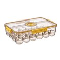 thumbnail image 1 of Square Refrigerator Storage Box Reusable Plastic Kitchen Fresh Keeping Case - A, 1 of 2