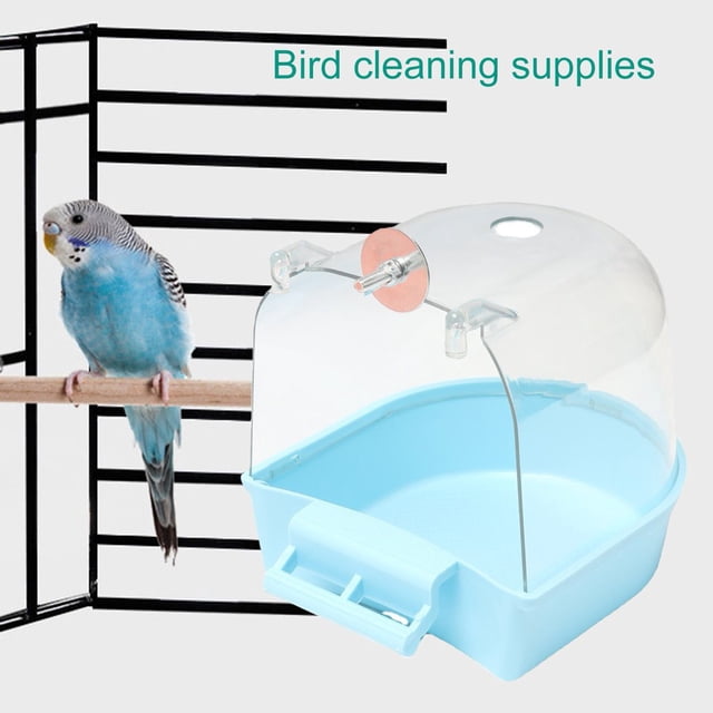 CUITING Sturdy Parakeet Cage Water Injection Hole Bird Supplies Mulitpurpose
