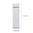 thumbnail image 3 of Vacuum Mug 500ML Smart Insulation Cup Water Bottle Digital Temperature Display Stainless Steel Thermal Mugs Intelligent Insulation Cups , Red, 3 of 9