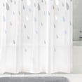 thumbnail image 2 of Rideau de douche en PEVA imperméable Raindrops Mainstays, 178 x 183 cm, bleu, 2 of 6