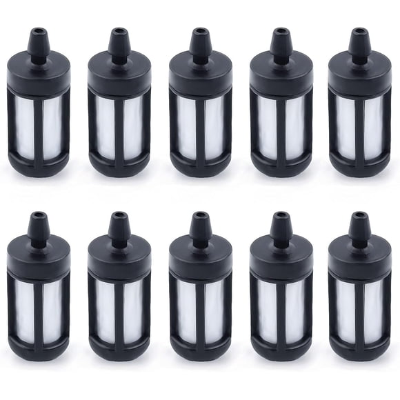 10 Pcs Filtre à Carburant pour Souffleuses et Scies Stihl Entrée 3/16 Pouces 00003503502 ZF-4 ZF-5