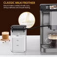 thumbnail image 3 of Fully Automatic Espresso Machine with Grinder & Milk Frother, 15-Level Adjustable Coffee Maker, 3 of 9
