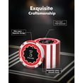 thumbnail image 4 of HEITOK 100PCS Texas Hold’em Poker Chip Set, 11.5g Weighted Chips for Casino Games, Poker Set, 4 of 5
