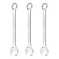 thumbnail image 1 of 3Pcs Combination Wrench 15mm Metric 12-Point Box and Open End Zinc Plated Steel, 1 of 7